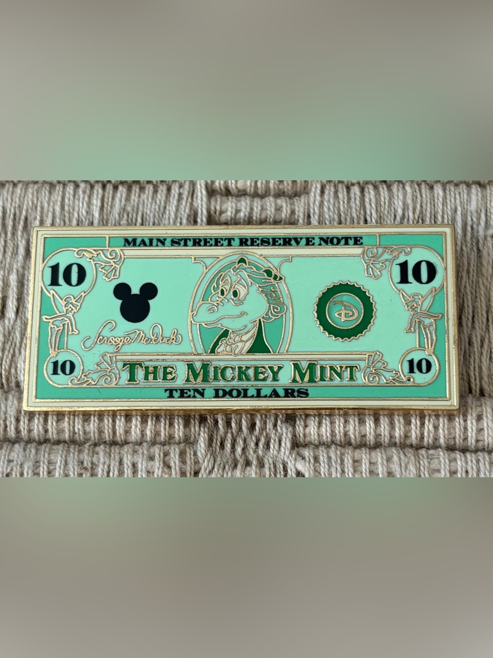 DISNEY 2008 “The Mickey Mint” $10 Figment Pin